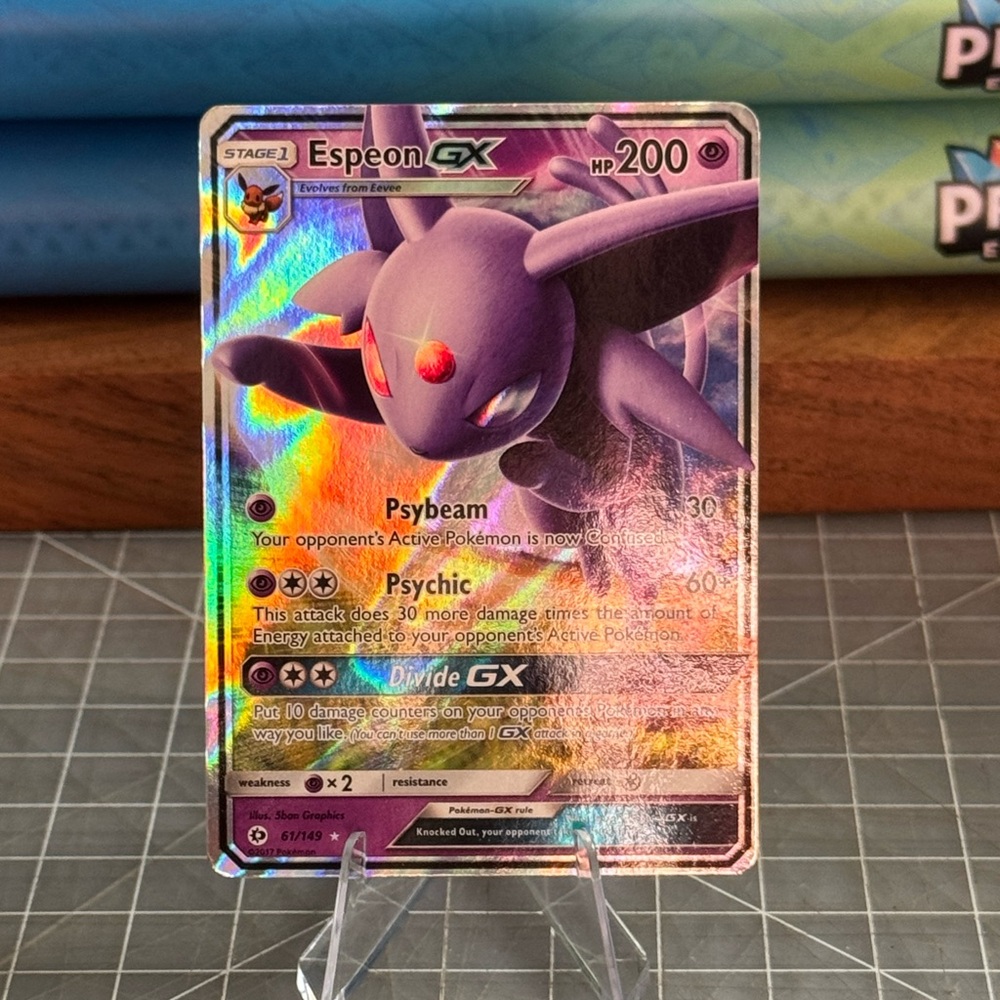 Pokemon Espeon GX Ultra Rare / Full Art Holo